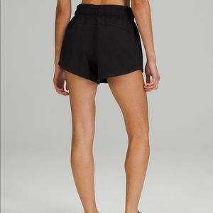 Lululemon innerglow high rise short 3” size 6